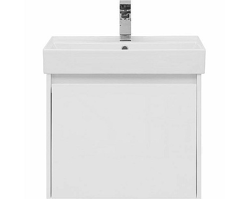 Тумба с раковиной Aquanet Nova Lite 60 245029 подвесная Белая глянцевая Тумба с раковиной Aquanet Nova Lite 60 245029 подвесная Белая глянцевая