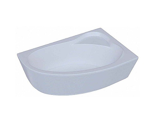Акриловая ванна Aquatek Фиджи 170х110 R FID170-0000005 без гидромассажа с фронтальной панелью с каркасом (вклеенный) со слив-переливом