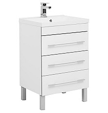 Тумба с раковиной Aquanet Верона 58 287668 Белая