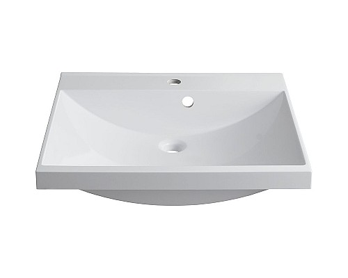 Тумба с раковиной Aquanet Верона 58 287668 Белая