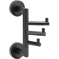 Тройной крючок Bemeta Dark 104206070 поворотный Черный матовый