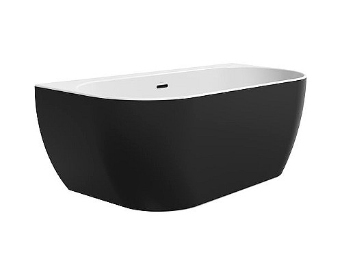 Акриловая ванна Ravak Freedom W 166x80 XC00100027 без гидромассажа Черная матовая