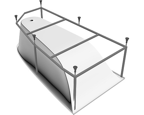 Акриловая ванна Vayer Boomerang 160x90 L Гл000010848 без гидромассажа Акриловая ванна Vayer Boomerang 160x90 L Гл000010848 без гидромассажа