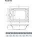 Акриловая ванна Vayer Kasandra 195x135 Гл000025030 без гидромассажа