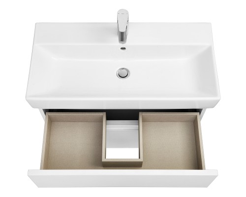 Тумба под раковину Roca Oleta 80 A857640806 подвесная Белый глянец