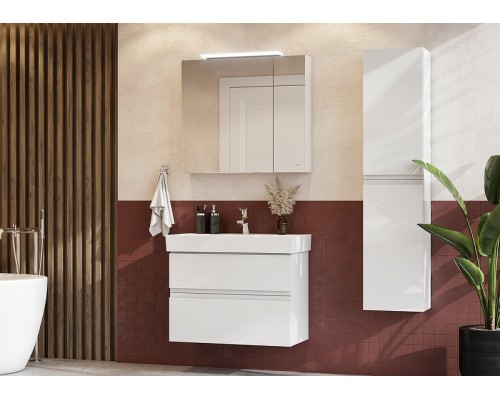 Тумба под раковину Roca Oleta 80 A857640806 подвесная Белый глянец