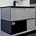 Тумба с раковиной Comforty Франкфурт 75 00-00011082 подвесная Бетон светлый