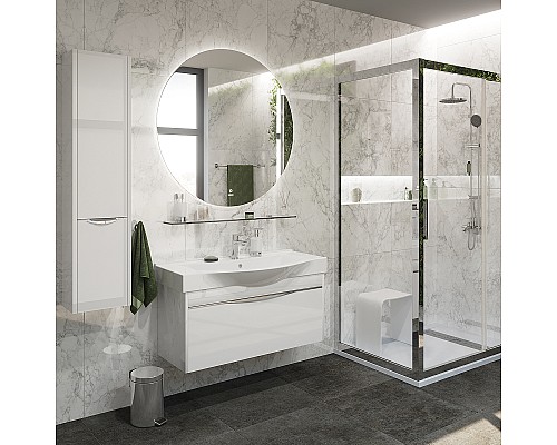 Зеркало STWORKI Мальмё 100 LED-00002462 с подсветкой с сенсорным выключателем