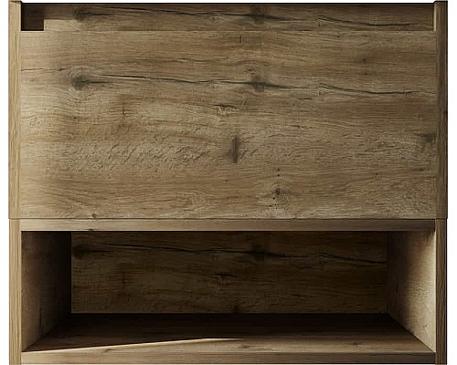 Тумба с раковиной STWORKI Карлстад 60 418855 подвесная Дуб рустикальный