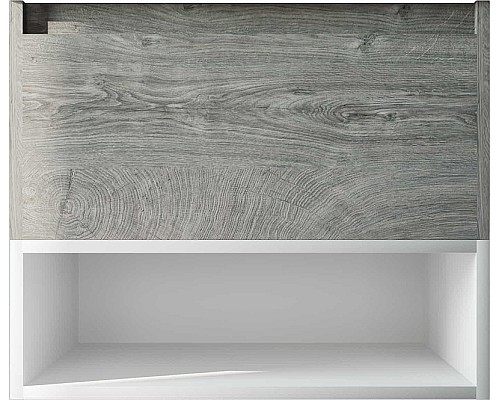 Комплект мебели для ванной STWORKI Карлстад 60 440535 подвесной Дуб рошелье Белый