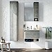 Комплект мебели для ванной STWORKI Карлстад 60 440535 подвесной Дуб рошелье Белый