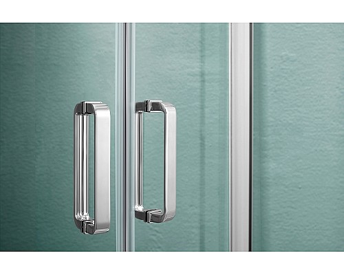 Душевой уголок Aquatek 90х90 AQ ARI KV 09020CH профиль Хром стекло прозрачное