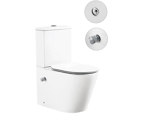 Унитаз биде SantiLine SL-5014SM-BD с сиденьем Микролифт