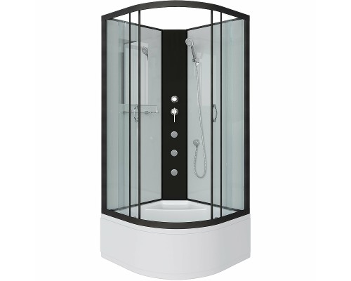 Душевая кабина Niagara Classic 100х100 NG-6709-14BKG с гидромассажем