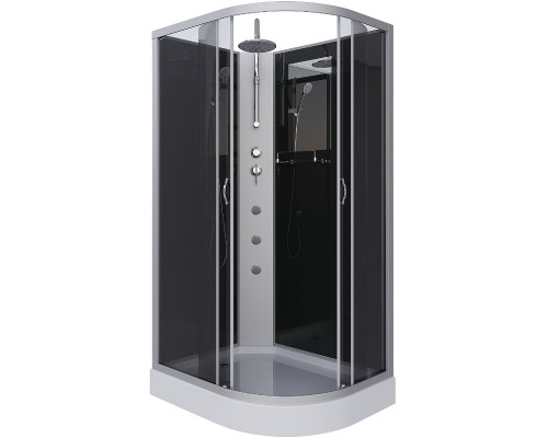 Душевая кабина Niagara Classic 120х80 L NG-3512-14LBKTG с гидромассажем