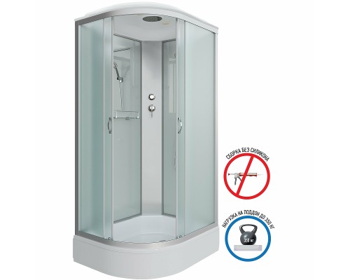 Душевая кабина Niagara Classic 90х80 R NG-33984-14R без гидромассажа