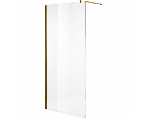 Душевая перегородка Niagara Nova 120 NG-643-12GOLD профиль Холодное золото стекло прозрачное