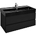Тумба под раковину Jacob Delafon Madeleine 100 EB1318-J53 подвесная Черная матовая
