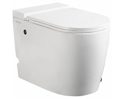 Унитаз Abber Bequem AC1114P приставной с сиденьем Микролифт