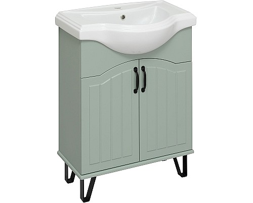 Тумба под раковину Runo Марсель 65 00-00001217 Мята