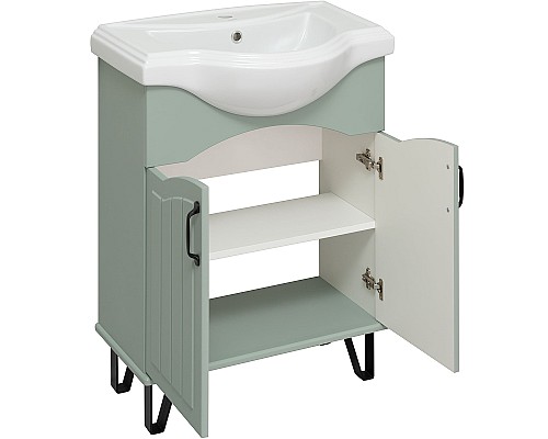 Тумба под раковину Runo Марсель 65 00-00001217 Мята