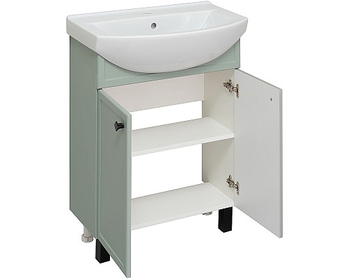 Тумба под раковину Runo Римини 65 00-00001273 Мята