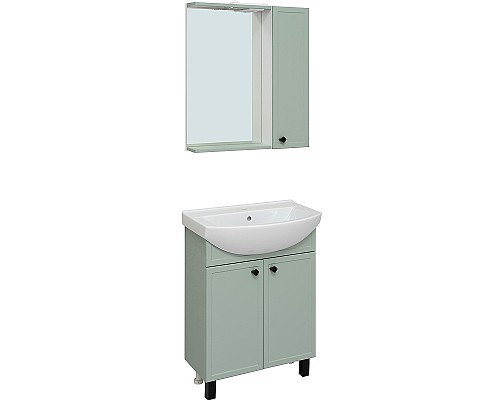 Тумба под раковину Runo Римини 65 00-00001273 Мята