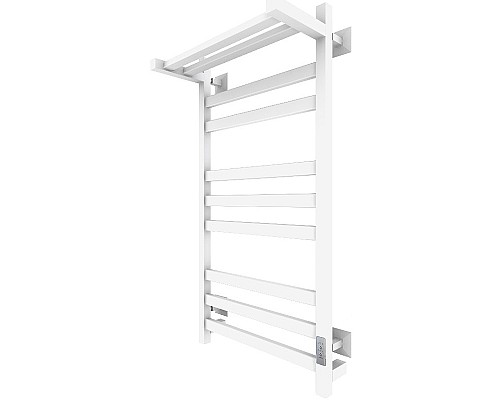 Электрический полотенцесушитель Тругор ПЭК 21квП СП 80x50 с полкой Белый