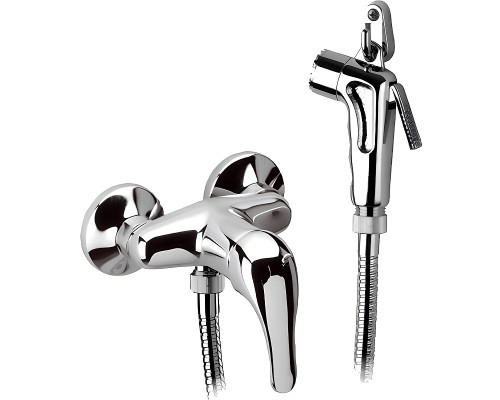 Гигиенический душ со смесителем Remer C332DP Хром