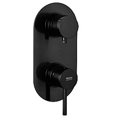 Смеситель для душа Remer X-Style X92KBCFP Черный хром брашированный