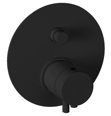 Смеситель для душа Remer Minimal Thermo с термостатом Черный матовый
