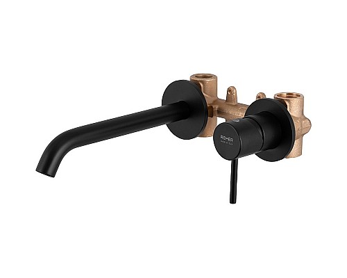 Смеситель для раковины Remer X-Style X15PLNO Черный матовый