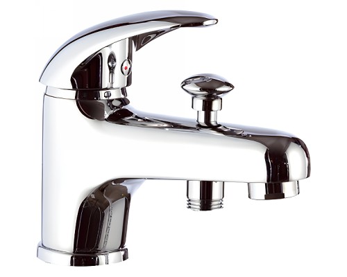 Смеситель на борт ванны Remer Ten T04 Хром