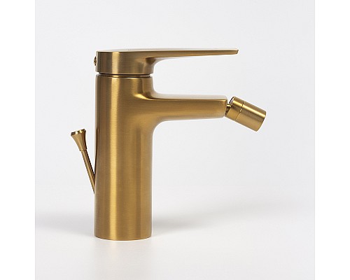 Смеситель для биде WasserKRAFT Aisch 5506 Золото матовое