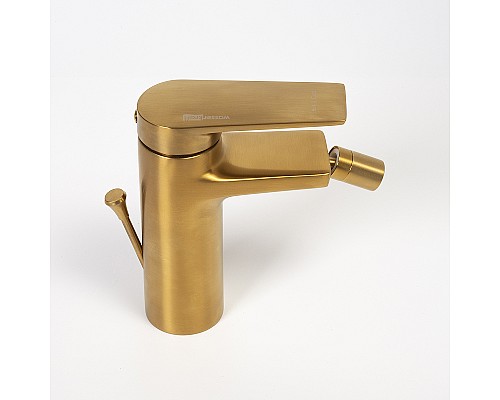 Смеситель для биде WasserKRAFT Aisch 5506 Золото матовое