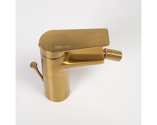 Смеситель для биде WasserKRAFT Aisch 5506 Золото матовое