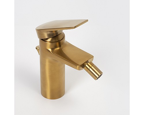 Смеситель для биде WasserKRAFT Aisch 5506 Золото матовое