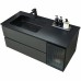 Тумба с раковиной Orans BC-2055-1000L 100 подвесная Темно-серая
