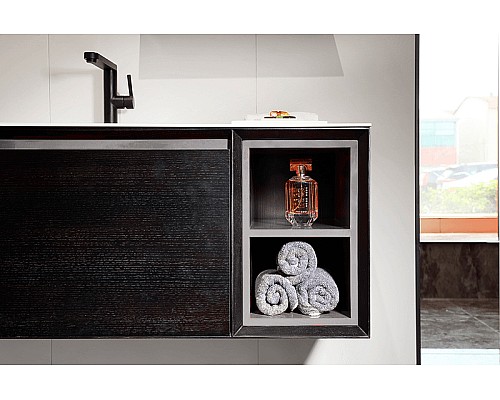 Тумба с раковиной Orans BC-V8102-1000 100 8102000 подвесная Grey