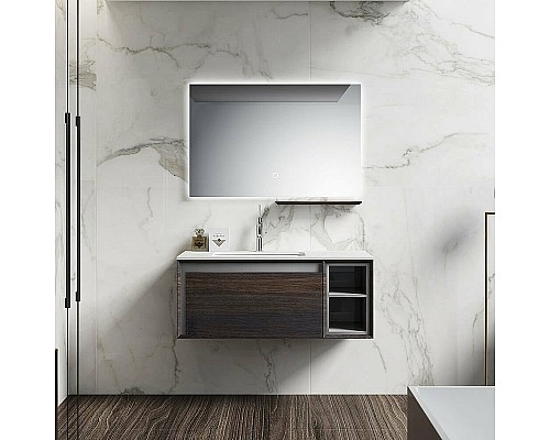 Тумба с раковиной Orans BC-V8102-1000 100 8102000 подвесная Grey