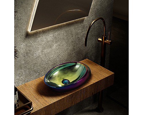 Раковина-чаша Abber Bequem 49 AC2107Regen Хамелеон