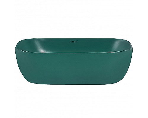 Раковина-чаша Abber Rechteck 46 AC2200MBG Темно-зеленая матовая