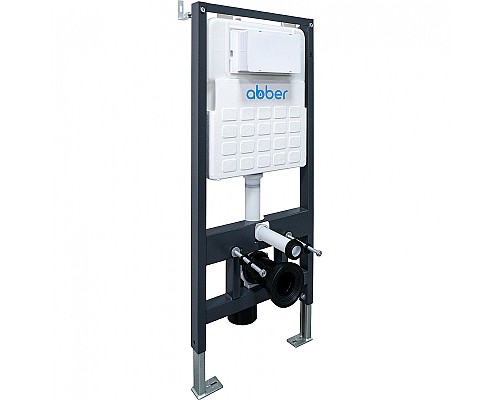 Инсталляция Abber AC0105 для унитаза без клавиши смыва