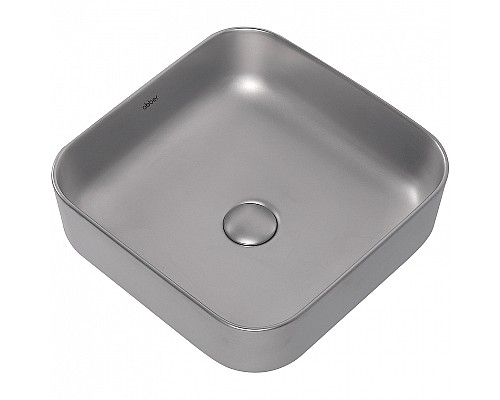Раковина-чаша Abber Rechteck 39 AC2211MS Серебро матовое