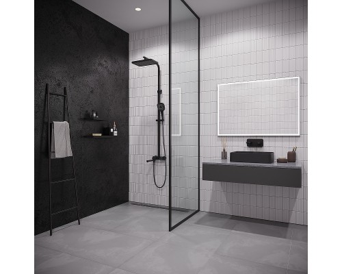 Душевая система Iddis Slide SLIBLBTi06 Черный матовый