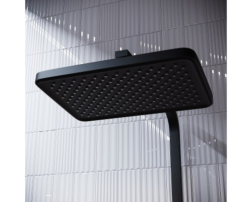 Душевая система Iddis Slide SLIBLBTi06 Черный матовый