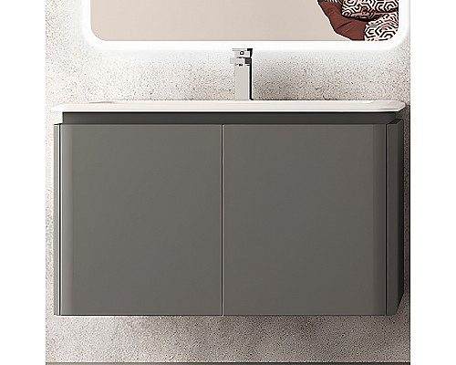 Тумба под раковину Cezares Stylus 94 55229 подвесная Grigio nuvola