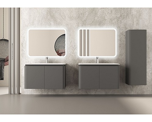 Тумба под раковину Cezares Stylus 94 55229 подвесная Grigio nuvola