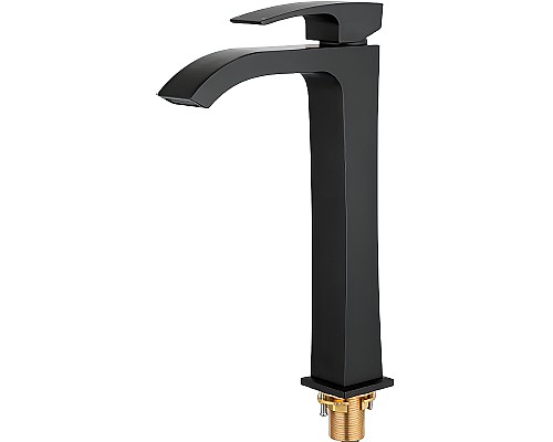 Смеситель для раковины Gappo G07-6 G1007-86 Черный матовый