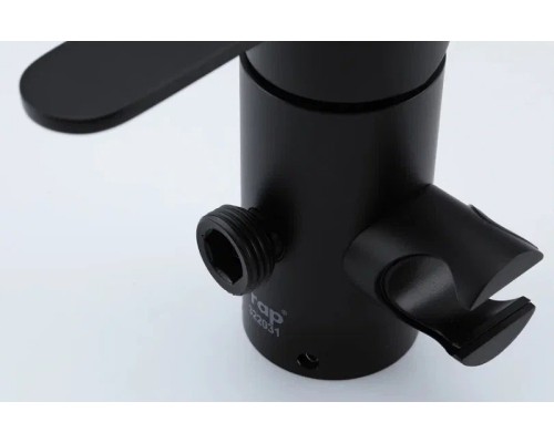 Гигиенический душ со смесителем Frap H801-6 F72801-6 Черный матовый